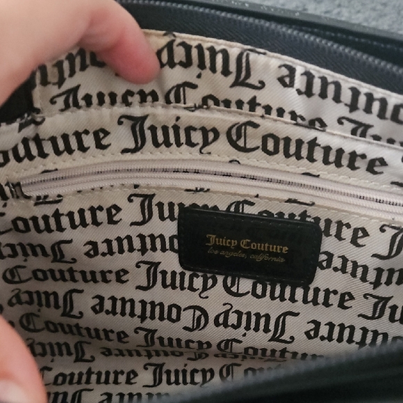 Juicy Couture Embossed Black Handbag - Picture 4 of 7